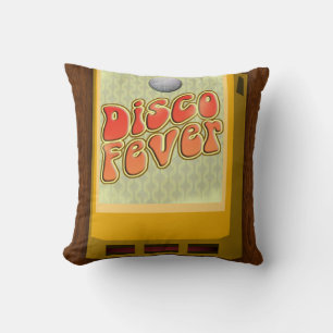 Coussin Illustration Boogie Down Disco Fever Seventies