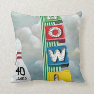Coussin Illustration de bowling