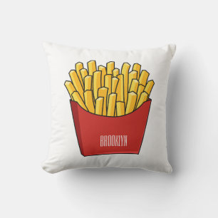 Coussin Illustration de frites