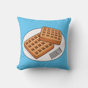 Coussin Illustration de gaufre