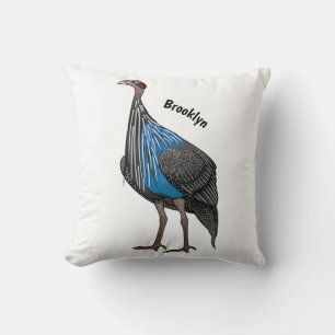 Coussin Illustration de la caricature de la vautour