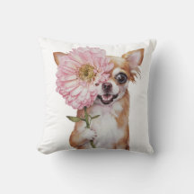 Illustration de l'aquarelle adorable Chihuahua