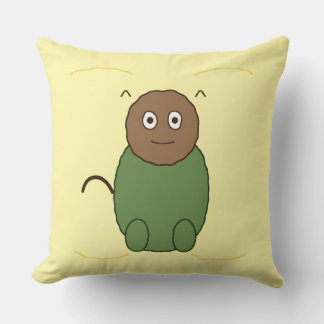 Coussin Illustration de personnage de dessin animé de mons