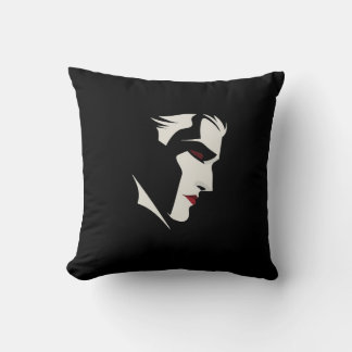 Coussin Illustration de vampire graphique