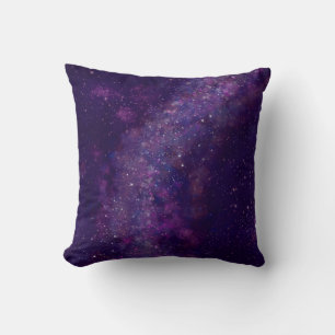 Coussin Illustration du ciel de nuit Stardust