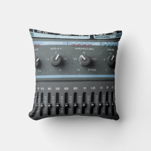 Coussin Image couleur de nombreux boutons dans un enregist
