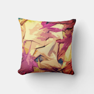 Coussin Image décorative de feuilles d'automne