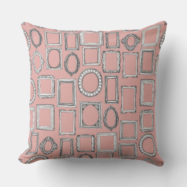 Coussin images mimosa (Recto)