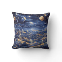 Imaginaire bleu nuit céleste Paysage
