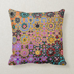 Coussin Imaginaire Gustav Klimt, élégant tapis de Bohêm