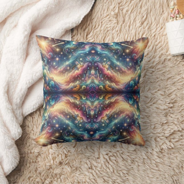 Coussin Imaginaire mystique Château de la Voie Céleste Col (Couverture)