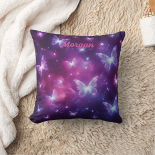Coussin Imaginaire papillon personnalisé