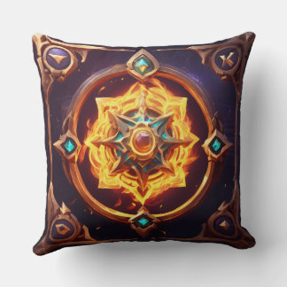 Coussin Imaginaire Star Emblem Throw Pillow - Unique Accue
