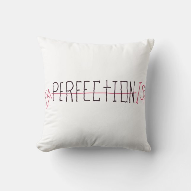 Coussin Imperfectiste (Recto)