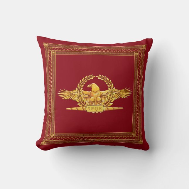 Coussin impérial romain d'Eagle (Recto)