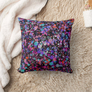 Coussin Impression abstraite : De nombreuses galaxies dans