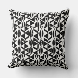 Coussin Impression bloc noir et blanc