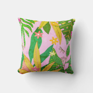 Coussin Impression botanique #10