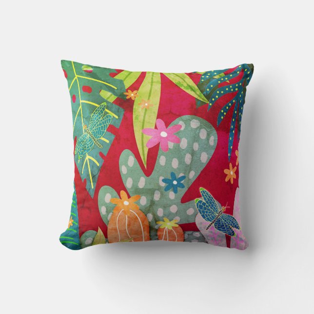 Coussin Impression botanique #11 1974 (Recto)