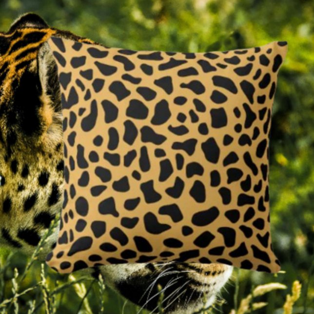Coussin Impression guépard (Créateur téléchargé)