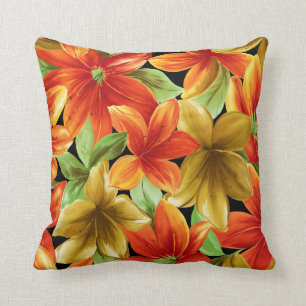 Coussin Impression tropicale