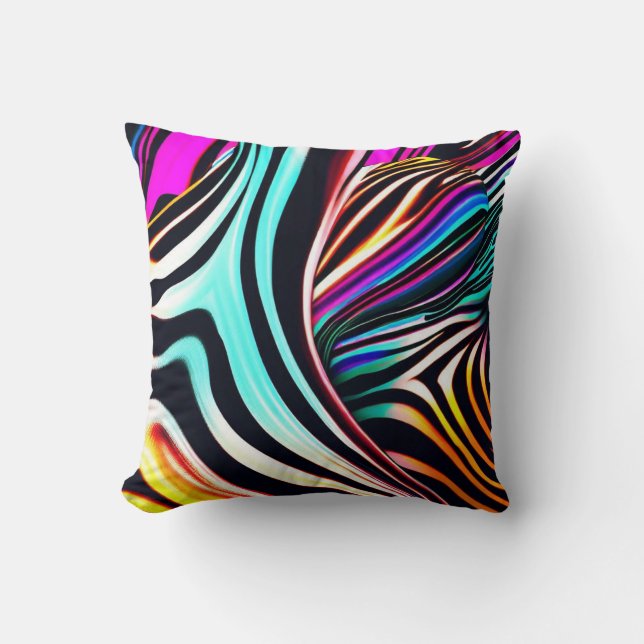 Coussin Impression Zebra (Recto)