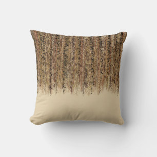 Coussin Imprimé Abstrait Glamour Safari Exotique Moderne