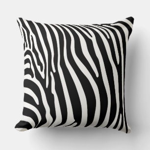 Coussin Imprimé animalier zèbre