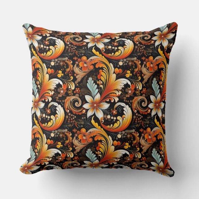 Coussin Imprimé Paisley (Recto)