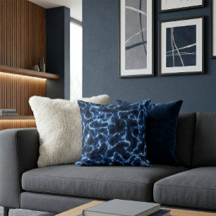 Coussin Impulsion d'énergie bleue