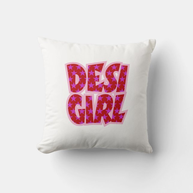 Coussin Indian Baby Favore Baby shower idées cadeaux (Recto)