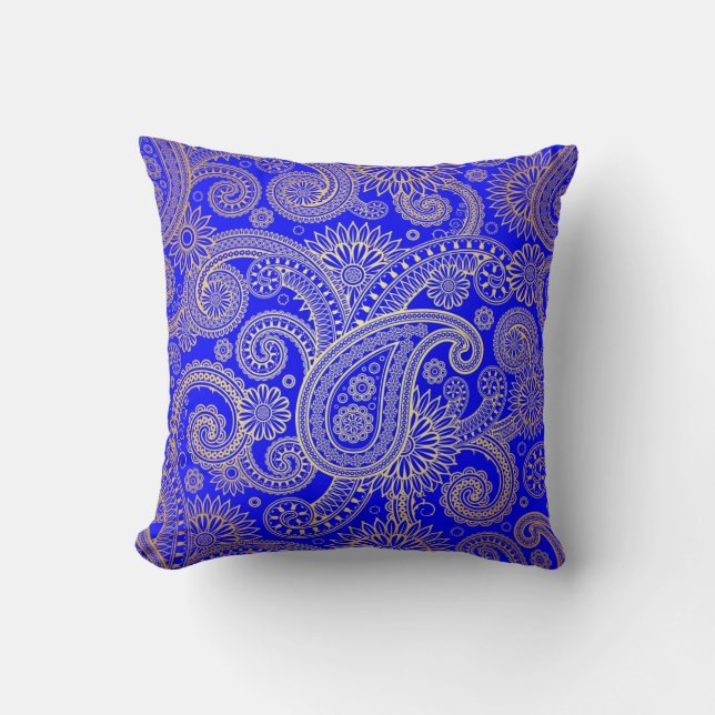 Coussin Indian Paisley (Recto)