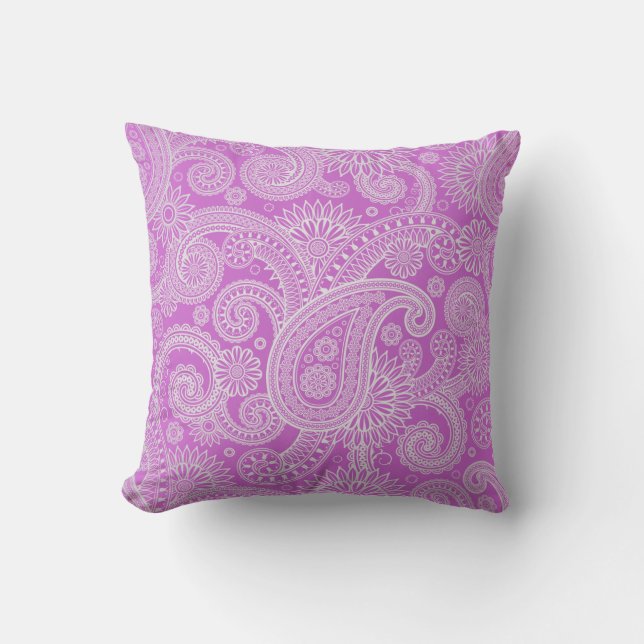 Coussin Indian Paisley (Recto)