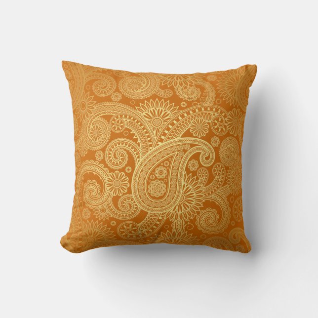 Coussin Indian Paisley (Recto)