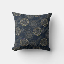 Indigo motif d'inspiration japonaise et design bro