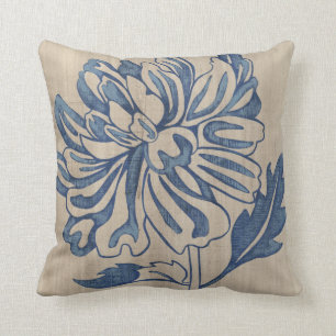 Coussin Indigo Mum