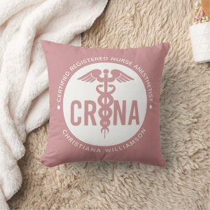 Coussin Infirmière anesthésiste certifiée CRNA personnalis