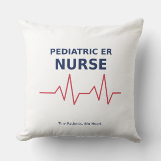 Coussin Infirmière aux urgences pédiatriques — Petits pati