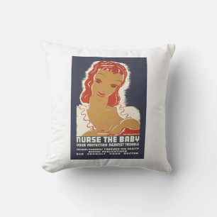 Coussin Infirmière du bébé