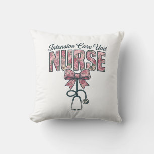 Coussin Infirmière en soins intensifs modèle de chemise à 