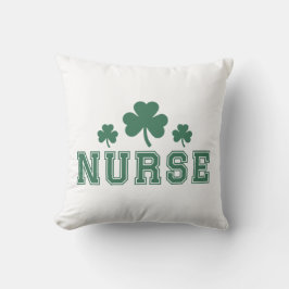Coussin Infirmière St. Patrick’s Day Clover
