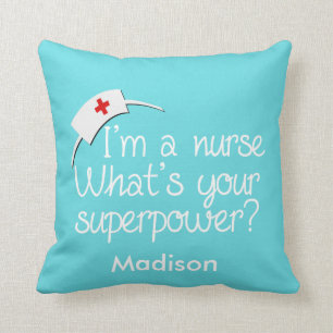Coussin Infirmière superbe mignonne