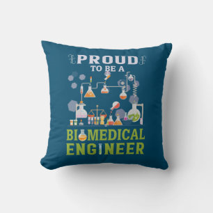 Coussin Ingénieur Fier D'Être Ingénieur Biomédical