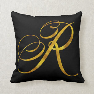 Coussin Initiale faite sur commande de monogrammes de