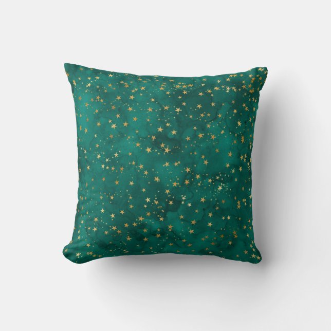 Coussin Inky Stars Throw Pillow (Recto)