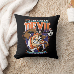 Coussin Insigne du club de football du diable de Tasmanie