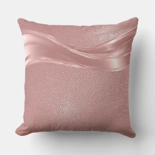 Coussin Inspiration de Luxe Cosmétique Élégant Rose Scinti