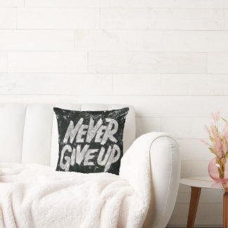 Coussin Inspiration Jetez L'Oreiller. Décor Motivationnel