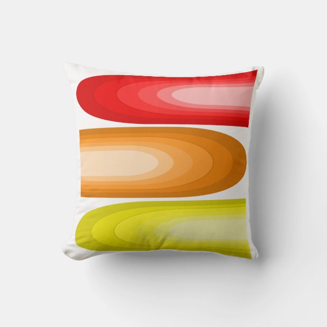 Coussin inspiré moderne #33 de la moitié du siècle (Recto)