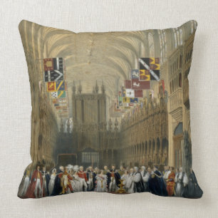 Coussin Intérieur de la chapelle de St George, 1838 (lith
